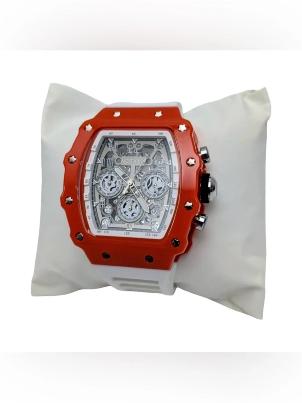 Activa Fury X Invicta Men's Watch w/ Skeleton Dial 44.3mm White ACW2305-022 NIB